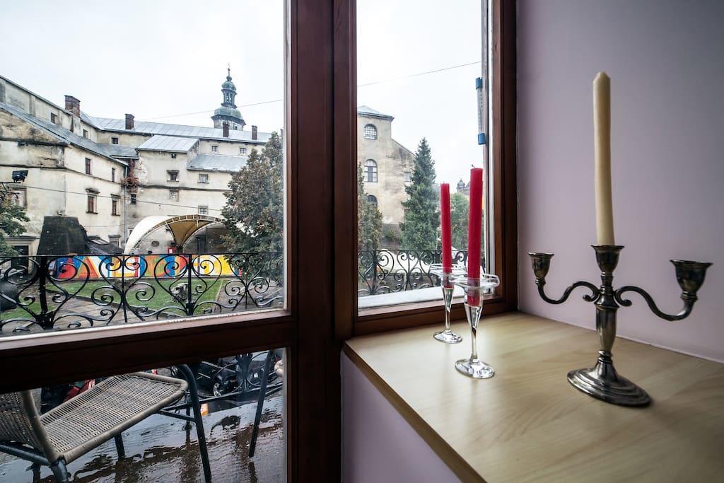 Apartment Romantic With Balcony Lviv